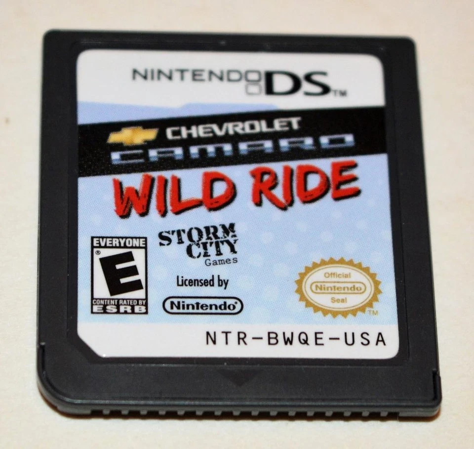 CHEVROLET CAMARO: WILD RIDE NINTENDO DS JUEGO 3DS 2DS LITE DSI XL Foto 1 de 1