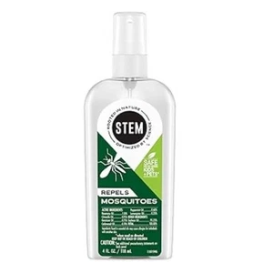 STEM Repels Mosquitoes Spray Safe For Kids & Pets 4 oz Pump Bottle Fresh Scent - Picture 1 of 9