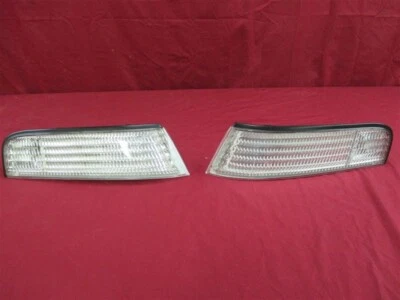 Par de lentes reflectoras transparentes laterales delanteros Oldsmobile Silhouette 1993-96 nuevo de fábrica original Foto 1 de 4