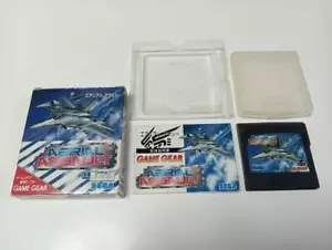 AERIAL ASSAULT Game Gear Sega Tested Japan Import Free shipping FedEx DHL - Picture 1 of 10