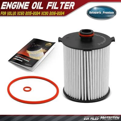 Ultra Synthetic Oil Filter for Volvo XC60	2015-2024 XC90 2016-2024 S60 20K Miles - Image 1 of 4
