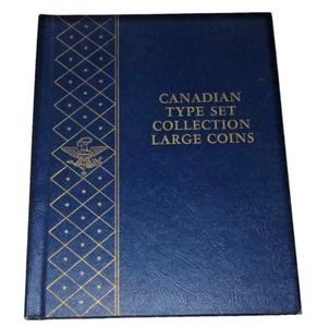 Whitman Bookshelf Album #9521 Canada Type Set, Large Coins NEW, NOS - Picture 1 of 8
