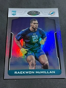 2017 Panini Certified RAEKWON MCMILLAN #/299 RC Mirror Parallel, Miami Dolphins - Foto 1 di 1