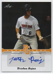 2013 Leaf Perfect Game Showcase Tristan Rojas #A-TR1 Auto Gold /50 - Picture 1 of 2