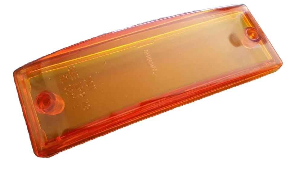 Lente de luz marcadora frontal ámbar ámbar Porsche 911 930 74-89 EE. UU. - Nuevo Foto 1 de 2