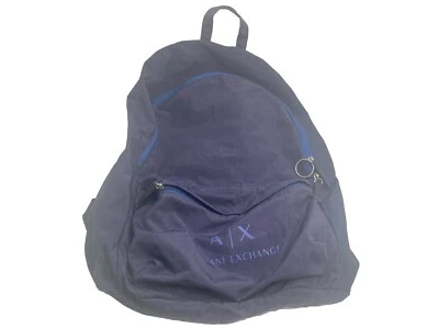 Mochila Armani Exchange Azul RARA Foto 1 de 4