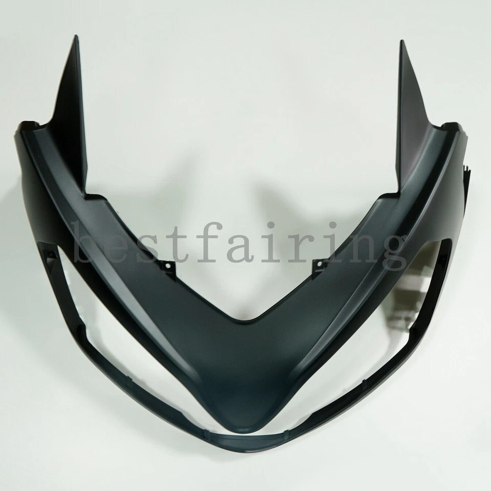 Front Upper Fairing Headlight Cowl Nose For Kawasaki GTR1400 ZG1400 08-11 Black - Изображение 1 из 1