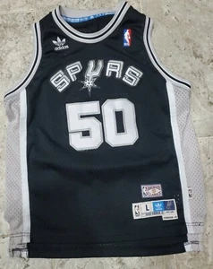 SELTEN 2014 ADIDAS HARDWOOD CLASSICS DAVID ROBINSON TRIKOT GRÖSSE JUGEND LARGE SCHÖN!! - Bild 1 von 7