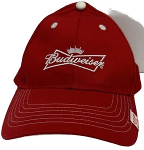 De Colección Sombrero Budweiser K-Products Ajustable Bordado Rojo Gorra Agarra Algunos Buds Prendas para la cabeza - Imagen 1 de 3