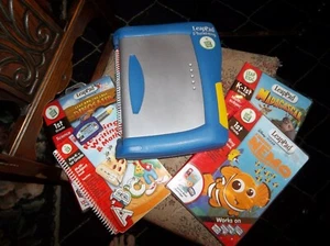 LeapFrog Leappad Plus Writing Book w/ 4 Smartridge/Book Sets Disney/Pixar LOOK! - Bild 1 von 6