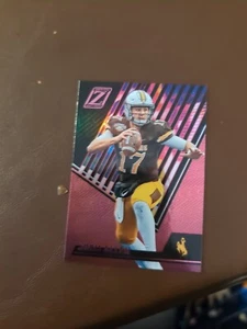 2023 Panini Chronicles Draft 16 Josh Allen Wyoming Football Card Pink - Picture 1 of 2