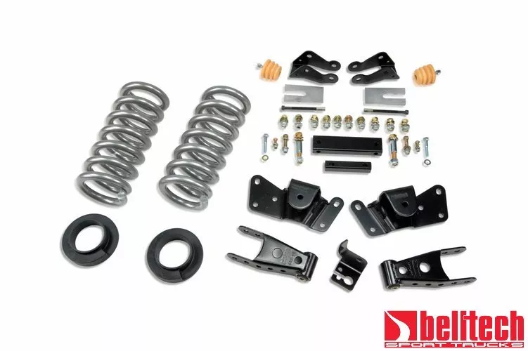 Belltech 97-00 Silverado C3500/C2500 1/2/4 Drop Lowering Kit 715 - Image 1 of 1