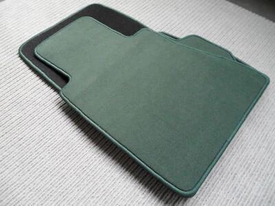 $$$ Lengenfelder Floor Mats to fit Porsche 911 Coupe + Velour Green + NEW - Image 1 of 2