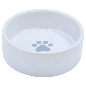 Nobby Dog Ceramic Bowl Laba White, Various Sizes, NEW - Picture 1 of 3