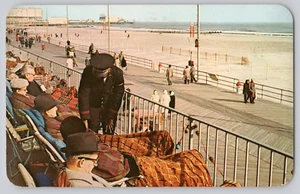 Postal Marlborough-Blenheim Famous Sun Deck Atlantic City, Nueva Jersey - Imagen 1 de 3