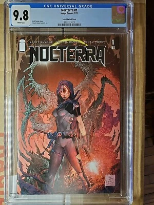Nocterra #1 CGC 9.8 Secret Variant 1st App Netflix Show Scott Snyder - Image 1 of 2