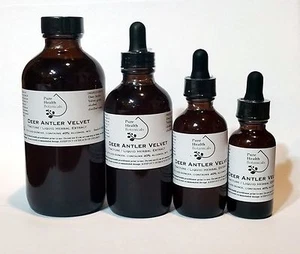 Deer Antler Velvet Tincture/Extract, Energy, IGF-1, Longevity, Highest Quality - Picture 1 of 1