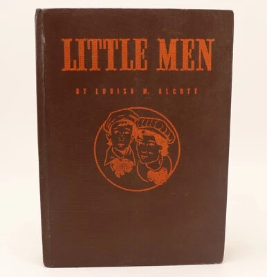 Little Men By Louisa May Alcott, Vintage 1940 Hardcover Illustrated Book, No DJ - Image 1 of 4