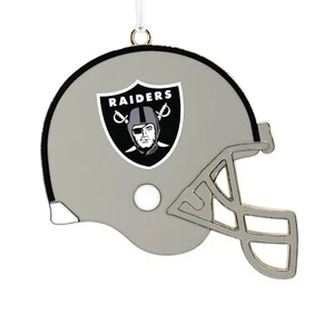 Casco de fútbol americano de la NFL Las Vegas Radiers adorno de metal distintivo nuevo - Imagen 1 de 2