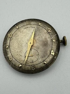 Vintage Hamilton 770 22J Wristwatch Movement- Runs - Picture 1 of 11