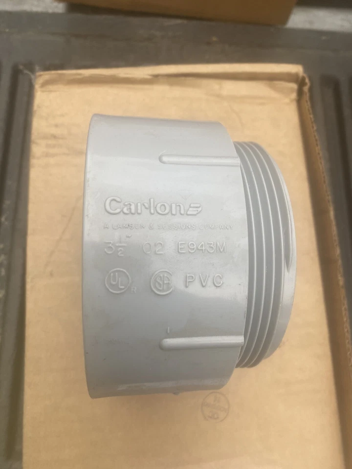 3 1/2” Carlon PVC Male Terminal Adapter - Image 1 of 1