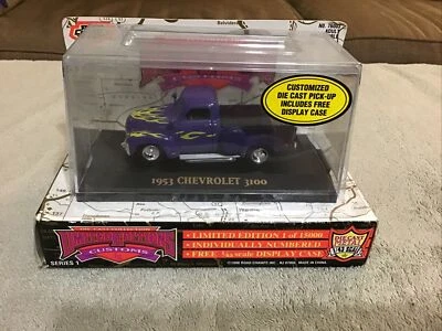 1996 Road Champs 1953 CHEVROLET 3100 CUSTOM Pickup Truck 1/43 Scale In Case NEW - Image 1 of 4