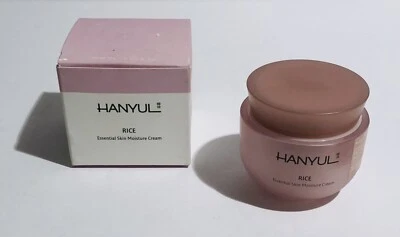 Crema hidratante esencial para la piel de arroz HANYUL 50 ml 1,69 fl oz nueva con caja Foto 1 de 4
