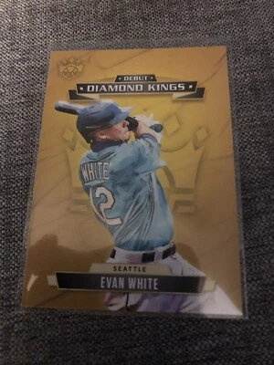 2021 Panini Diamond Kings FOTL Debut Evan White DDK-SM - Image 1 of 2
