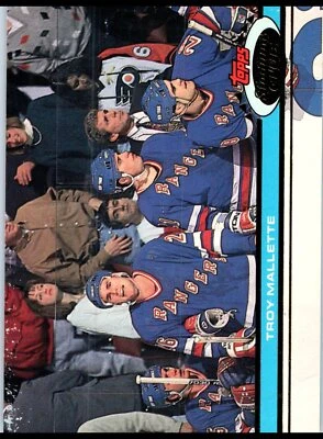 1991-92 Stadium Club #134 Troy Mallette - Image 1 of 2