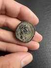 Antike Römische Provinz Münze – Trajan – Cyrrhus Syrien – Kranz – AE – 1059