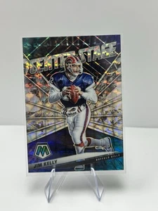 2021 Panini Mosaic - Center Stage Mosaic Jim Kelly #CS19 Silver Prizm - Picture 1 of 2