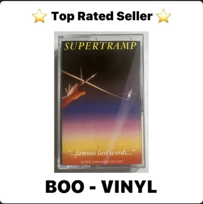 Supertramp ~ Famous Last Words ~ Cassette Tape ~ Play Tested EX / EX - Image 1 of 4