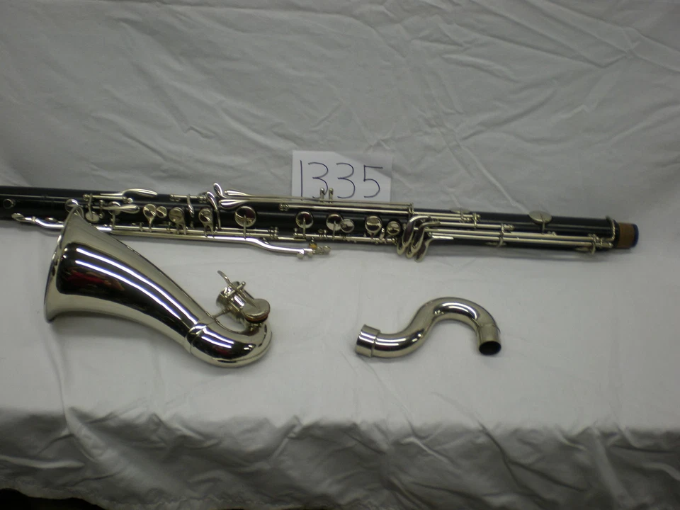 Bundy 1 Piece Bass Clarinet-Completely Overhauled and replated-NO RESERVE!!!! - Image 1 of 4