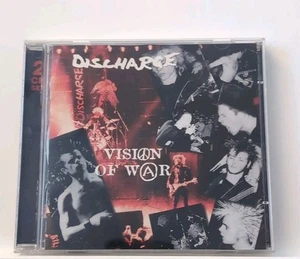 DISCHARGE VISION OF WAR DOUBLE CD PUNK CRASS ICONS OF FILTH ONE WAY SYSTEM GBH - Picture 1 of 4