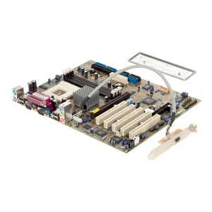 ASUS A7V333 REV.1.04 SOCKEL A (462) DDR AGP PCI ATX mit FIREWIRE halterung - Bild 1 von 3