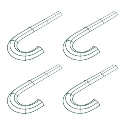  4 Pcs Home Wreath Craft Frame Front Door Wire Easter Iron Frames - image 1 of 4