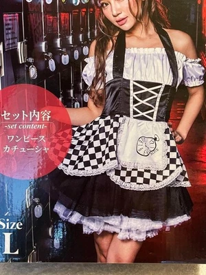 Nouveau tablier robe style Alice au pays des merveilles vêtements de femme... - Photo 1/4