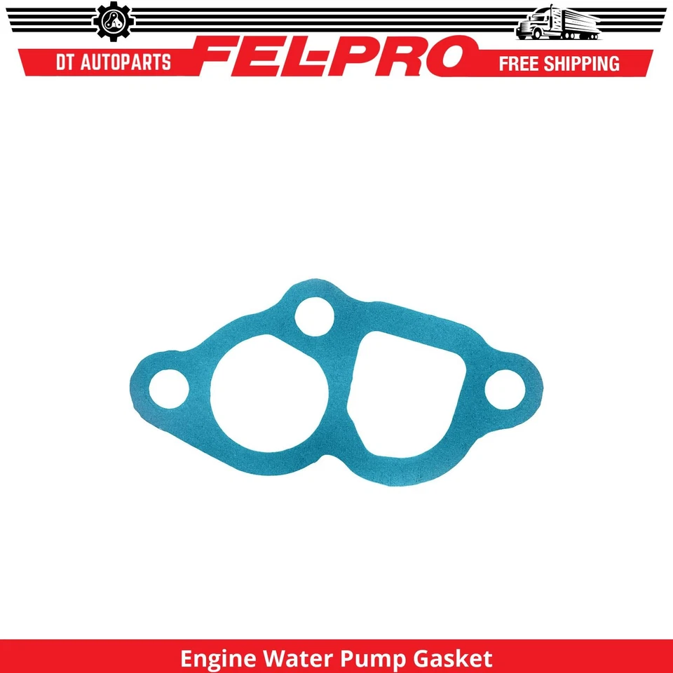 For 1967-1974 Monteverdi 375 Engine Water Pump Gasket Fel-Pro 1968 1969 1970 - Image 1 of 1