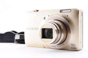 Nikon Coolpix S6300 Gold Excellent+5 16.0MP Digital Camera Y3445 - Picture 1 of 20