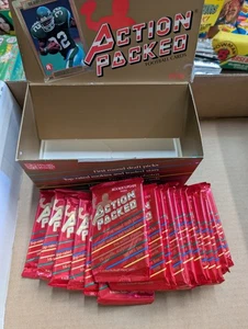 1990 Action Packed Football Rookie Update Series 18 Sealed Packs - Picture 1 of 4