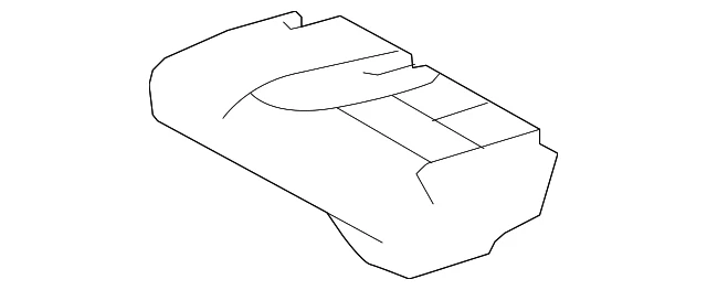 Genuine Ford Cushion Cover 9T4Z-7863805-AA Foto 1 de 2