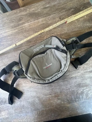 Riñonera vintage JANSPORT años 90 senderismo al aire libre cintura cadera gris Foto 1 de 3