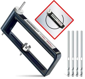 Adjustable Sheet Metal Hole Cutter with 4 Extra BITS, Sheet Metal Circle Cutt... - Picture 1 of 7