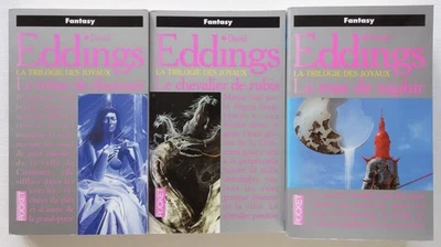 Lot David Eddings - La Trilogie des Joyaux 3/3 - Pocket 1995 TBE - Photo 1/4