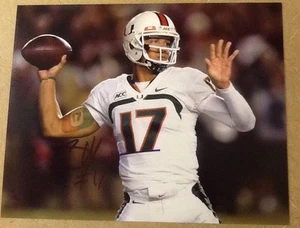 Stephen Morris signiertes 8 x 10 Fußball Foto mit Echtheitszertifikat & Nachweis Miami  - Bild 1 von 3