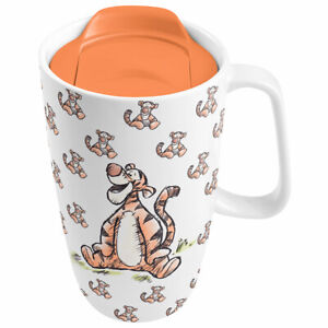 Disney Winnie the Pooh Tigger Ceramic Travel Mug With Handle Christmas Mum Gift