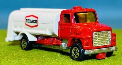 Tomica Tomy Ford Texaco Fuel Tanker Truck F62 Made In Japan 1:95 Scale Vintage - Image 1 of 4