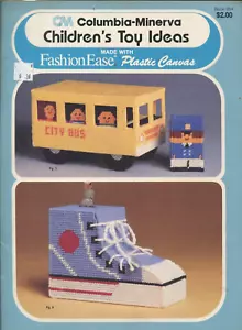 Children's Toy Ideas Plastic Canvas Columbia Minerva Book 664 - Picture 1 of 2