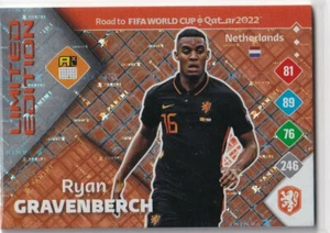 Panini Road to 2022 Qatar World Cup Football Edizione Limitata Ryan Gravenberch - Foto 1 di 1