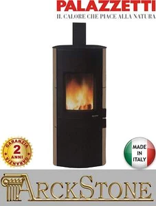 Stufa a Legna Aria Naturale Palazzetti Dalia Potenza 9 kW Ceramica Caffellatte - Imagen 1 de 2